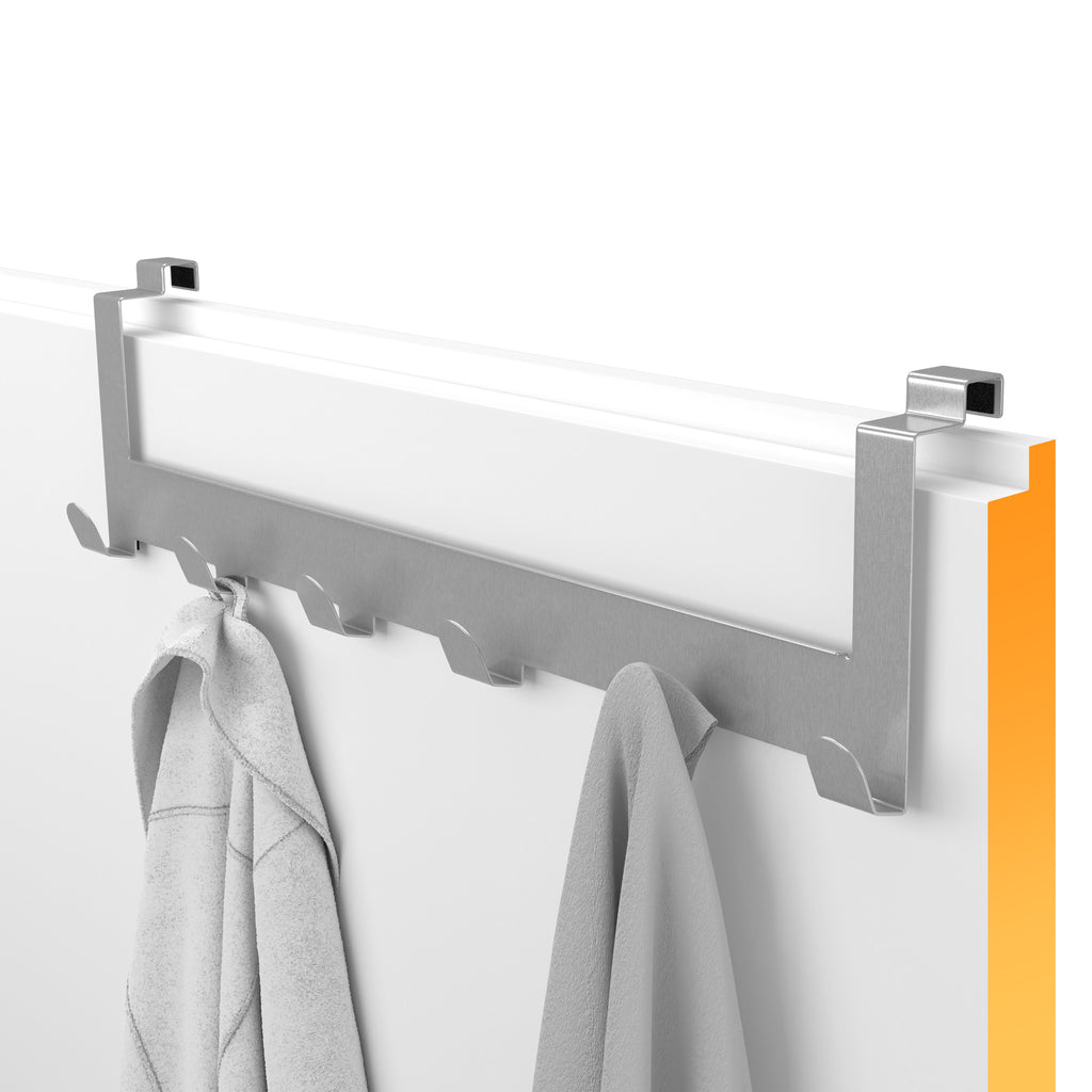 Türgarderobe Rückseite - mit 6 Haken